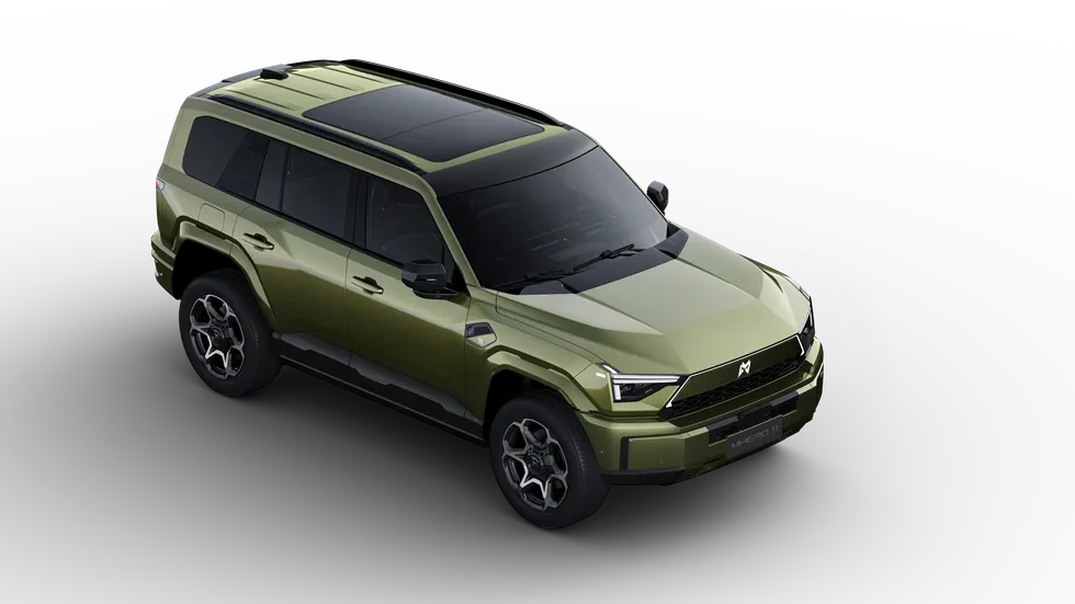 Upper silhouette MHERO II — green