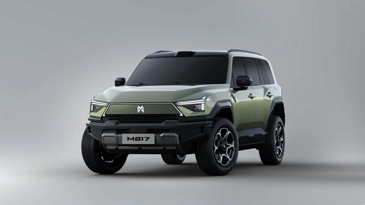 MHERO II front three-quarter view
